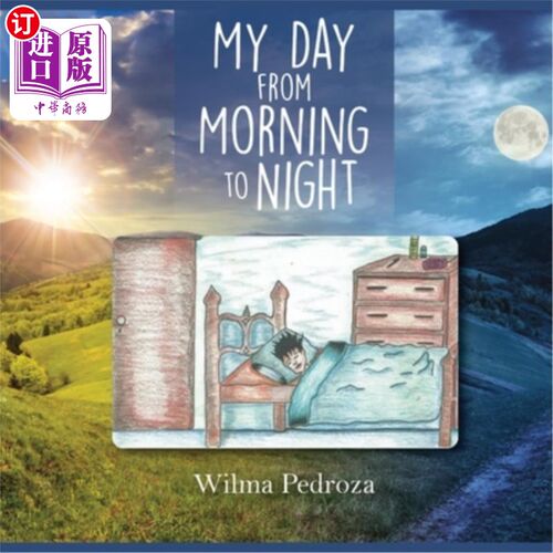 海外直订My Day from Morning to Night 我的一天从早到晚