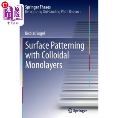 海外直订Surface Patterning with Colloidal Monolayers 胶体单分子膜表面图案化