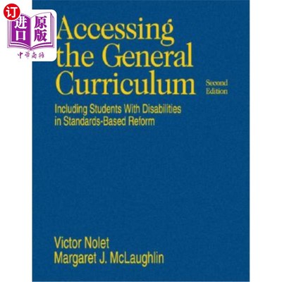 海外直订Accessing the General Curriculum: Including Students with Disabilities in Standa 进入普通课程：让残疾学生参与基