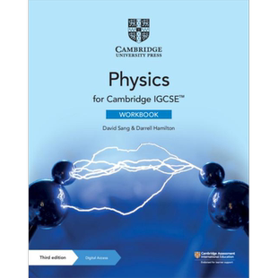 Cambridge IGCSE Physics Coursebook Workbook with Digital Access 新剑桥物理课程系列教材练习册 含电子版 含答案【中商原版】