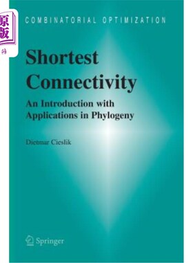海外直订Shortest Connectivity: An Introduction with Applications in Phylogeny 最短连通性：系统发育中应用的介绍