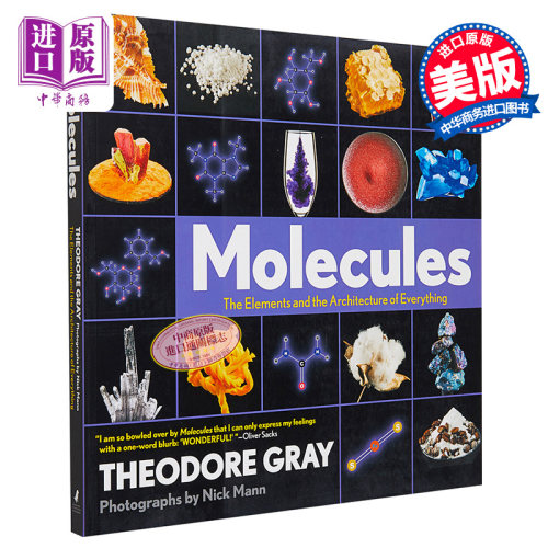 【中商原版】分子 一切的要素和架构MoleculesTheElements and the Architecture of Everything英文原版 TheodoreGray 化学