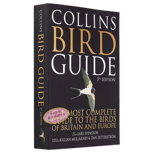预售 柯林斯鸟类指南图鉴 鸟类百科 彩色插图 Collins Bird Guide 英文原版 Lars Svensson 自然生命生物科学科普 ke'lin'si