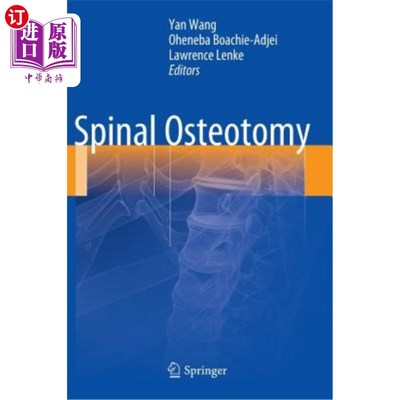 海外直订医药图书Spinal Osteotomy 脊椎截骨术