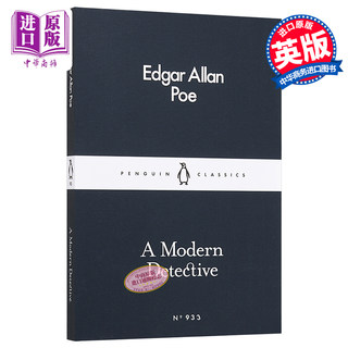 预售 LBS 93 A Modern Detective 英文原版 小黑书 93 爱伦坡 一位现代侦探 Poe, Edgar Allan 企鹅小黑书 经典名著【中商原版】