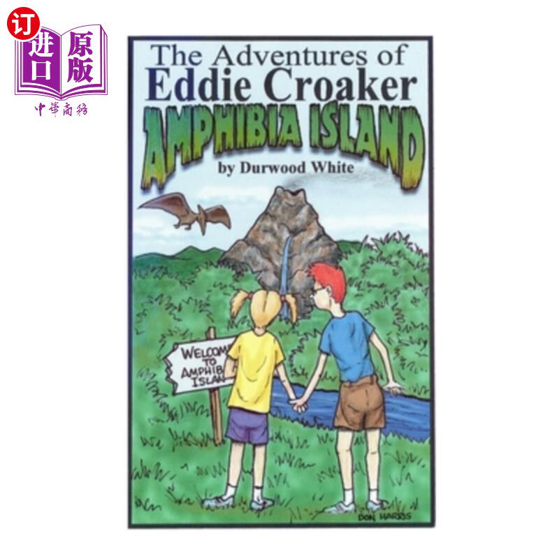 海外直订Amphibia Island: Adventures of Eddie Croaker 两栖岛:埃迪·克罗克历险记