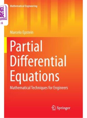 海外直订Partial Differential Equations: Mathematical Techniques for Engineers 偏微分方程：工程师的数学技巧