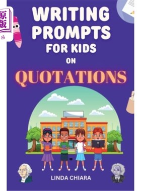 海外直订Writing Prompts for Kids 给孩子的写作提示