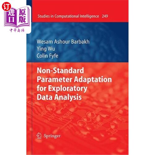 海外直订Non-Standard Parameter Adaptation for Exploratory Data Analysis 探索性数据分析的非标准参数适应