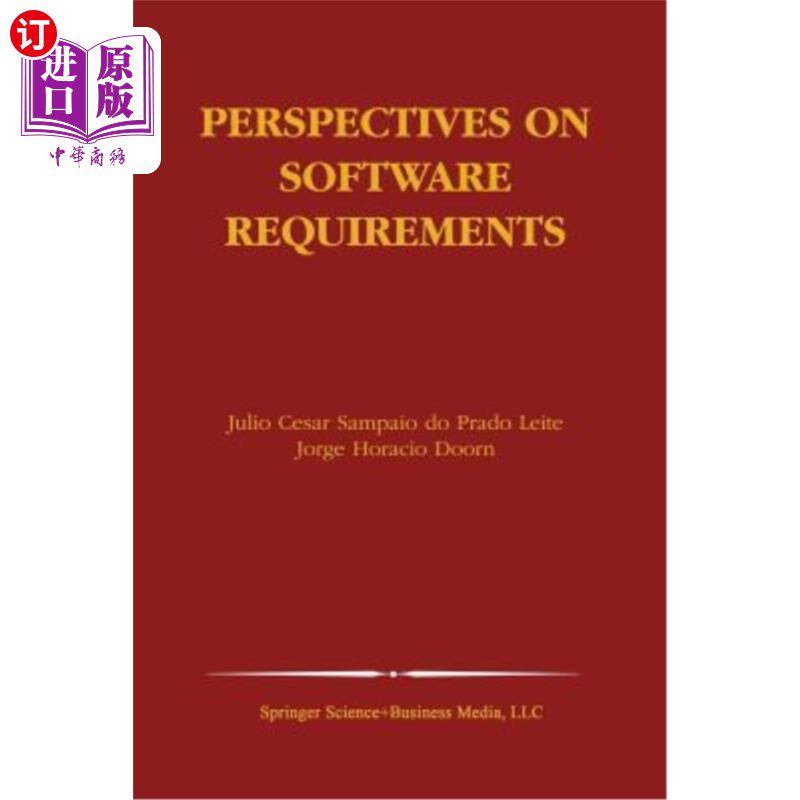 海外直订Perspectives on Software Requirements 软件需求透视