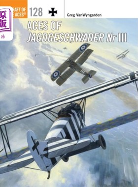 海外直订古英语 Aces of Jagdgeschwader Nr III Jagdgeschwader III的王牌