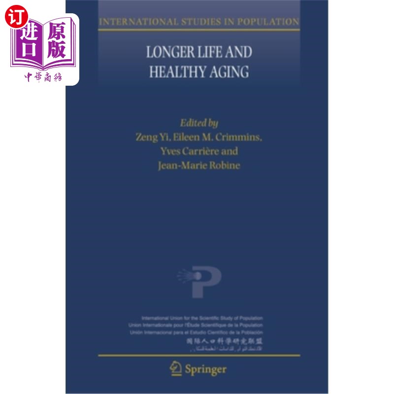 海外直订医药图书Longer Life and Healthy Aging 长寿与健康老龄化