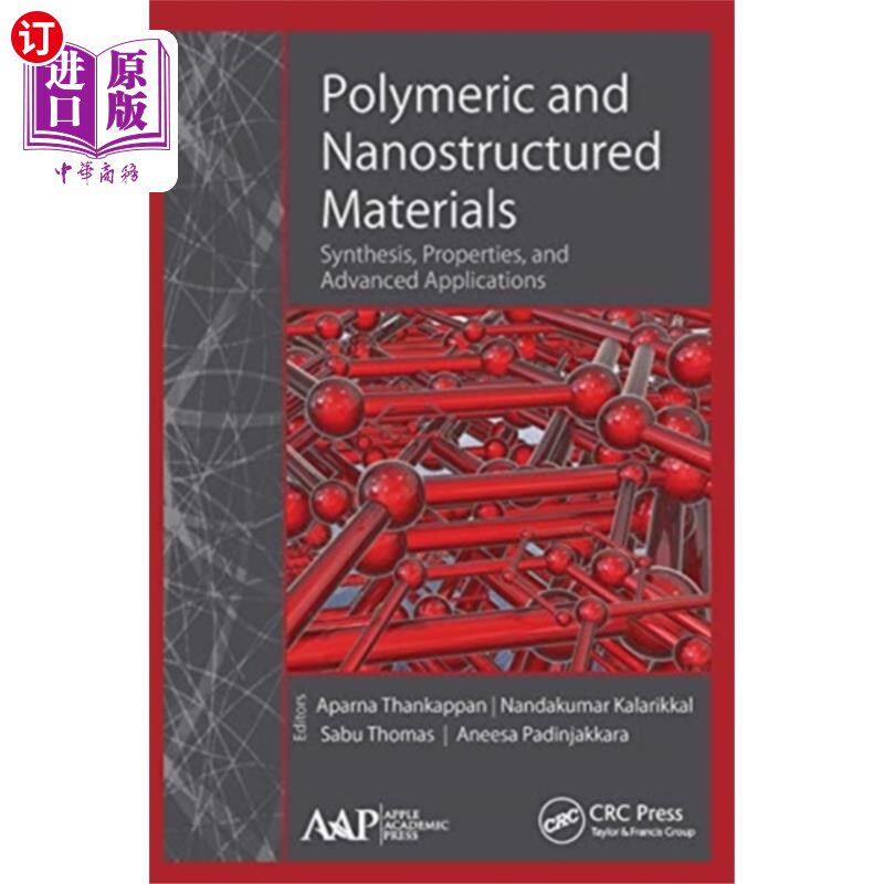 海外直订Polymeric and Nanostructured Materials 聚合物和纳米结构材料