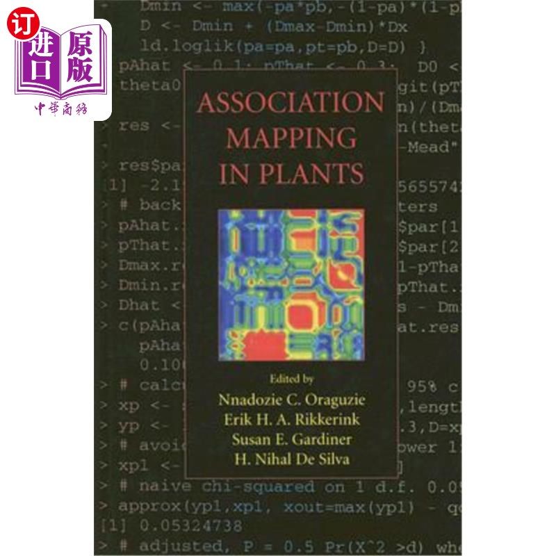 海外直订Association Mapping in Plants 植物关联映射