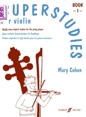 海外直订Superstudies Violin Book 1 超级研究小提琴书1