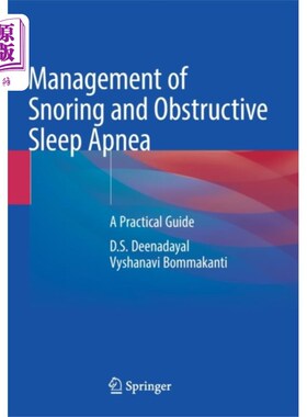 海外直订医药图书Management of Snoring and Obstructive Sleep Apnea 打鼾和阻塞性睡眠呼吸暂停的处理