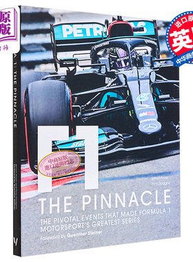 预售 一级方程式 使 F1 成为伟大赛车系列的关键事件 Formula One  The Pinnacle  英文原版【中商原版】