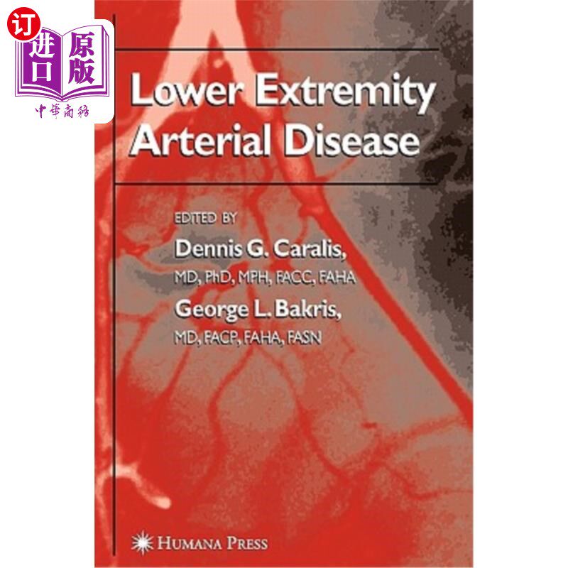 海外直订医药图书Lower Extremity Arterial Disease 下肢动脉疾病