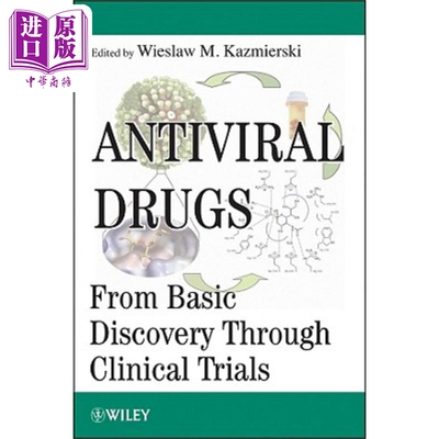 现货 抗病毒药物 从基础发现到临床试验 Antiviral Drugs 英文原版 Wieslaw Kazmierski