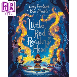 小红帽 Ben 中商原版 现代寓言故事图画书英文小初文学 Red Mantle 改编自经典 Hood Little Reading 儿童绘本 童话 爱读书