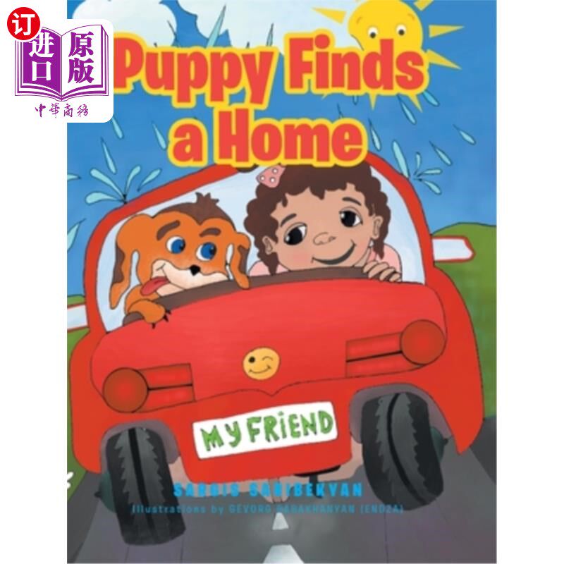 海外直订Puppy Finds a Home 小狗找到了家
