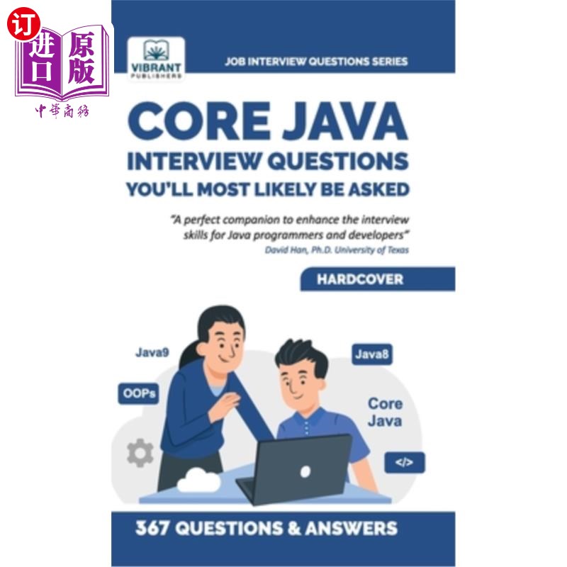 海外直订Core Java Interview Questions You'll Most Likely Be Asked 你最可能被问到的Java面试核心问题