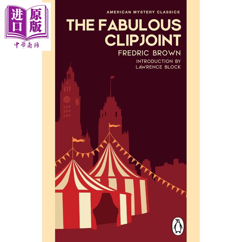 预售 神奇的剪刀手 弗雷德里克 布朗 英文原版 The Fabulous Clipjoint Fredric Brown【中商原版】