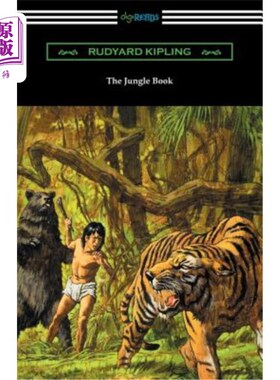 海外直订The Jungle Book (Illustrated by John L. Kipling, William H. Drake, and Paul Fren 丛林书（约翰L。吉卜林，威