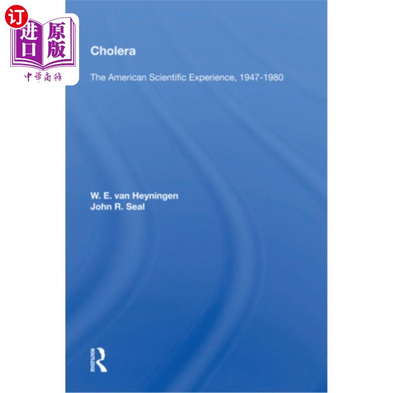 海外直订医药图书Cholera: The American Scientific Experience, 1947-1980: The American Scientific  霍乱:194