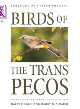 海外直订Birds of the Trans-Pecos 跨pecos的鸟类