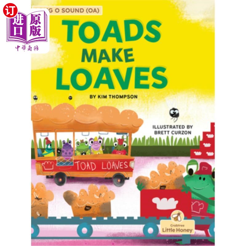 海外直订Toads Make Loaves