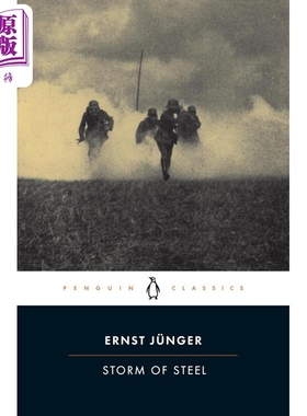 预售 钢铁风暴 恩斯特荣格 Storm of Steel 英文原版 Ernst Junger 一战战争历史回忆录【中商原版】