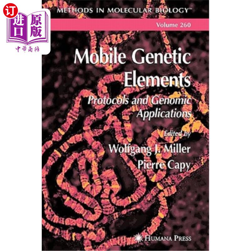 海外直订Mobile Genetic Elements 可移动遗传元素