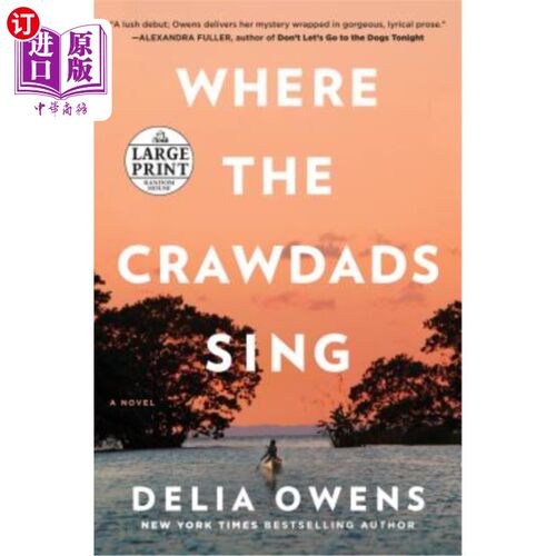 海外直订Where the Crawdads Sing 爬行动物歌唱的地方