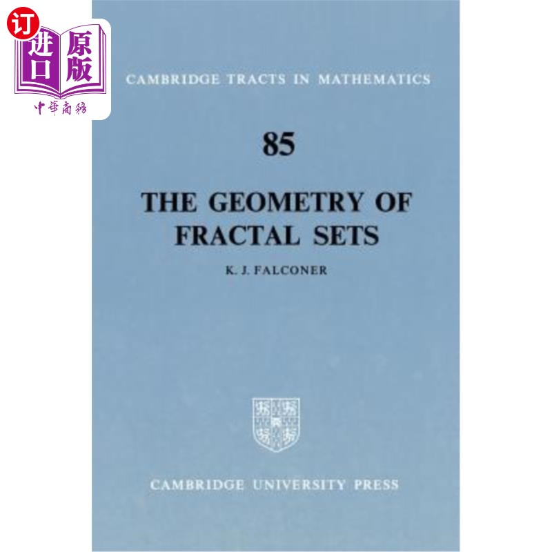 海外直订The Geometry of Fractal Sets 分形集的几何