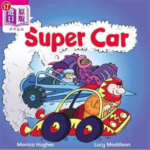 超级跑车 Pink Super Reader Independent Car 海外直订Rigby Star Star独立粉色阅读器15 Rigby