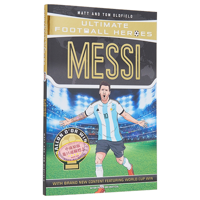 预售 足球英雄系列 梅西收集 Messi  Collect them all 英文原版 Matt and Tom Oldfield 生活休闲 足球【中商原版】