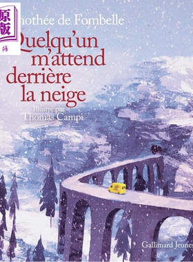 预售 【法文版】有人在雪中等我 意大利漫画大师Thomas Campi绘 Quelquun mattend derriere la neige 法语原版【中商原版】