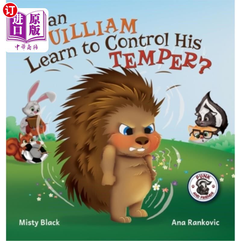 海外直订Can Quilliam Learn to Control His Temper? 奎利安能学会控制自己的脾气吗?