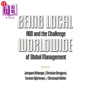 Worldwide 在全球范围内本地化 Local 海外直订Being