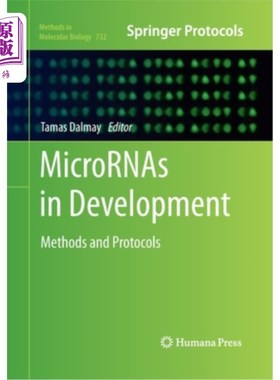 海外直订MicroRNAs in Development: Methods and Protocols microrna的发展:方法和协议