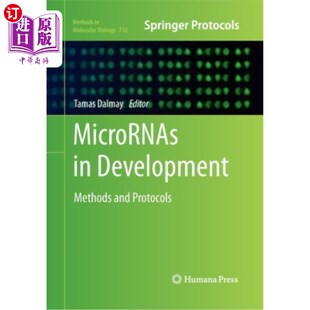 海外直订MicroRNAs in Development: Methods and Protocols microrna的发展:方法和协议
