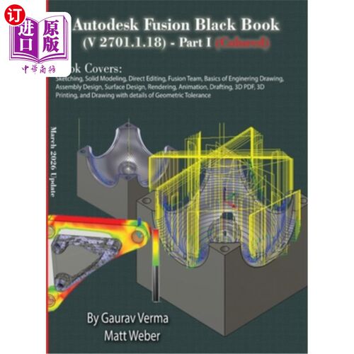 海外直订Autodesk Fusion Black Book (V 2701.1.18) Part I: (Colored) March 2026 Update Autodesk Fusio