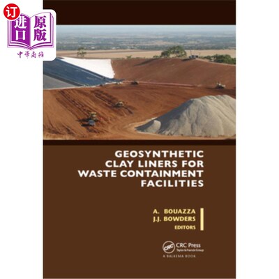 海外直订Geosynthetic Clay Liners for Waste Containment Facilities 废物控制设施用土工合成粘土衬垫