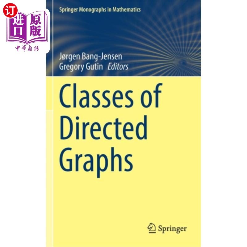 海外直订Classes of Directed Graphs 有向图类
