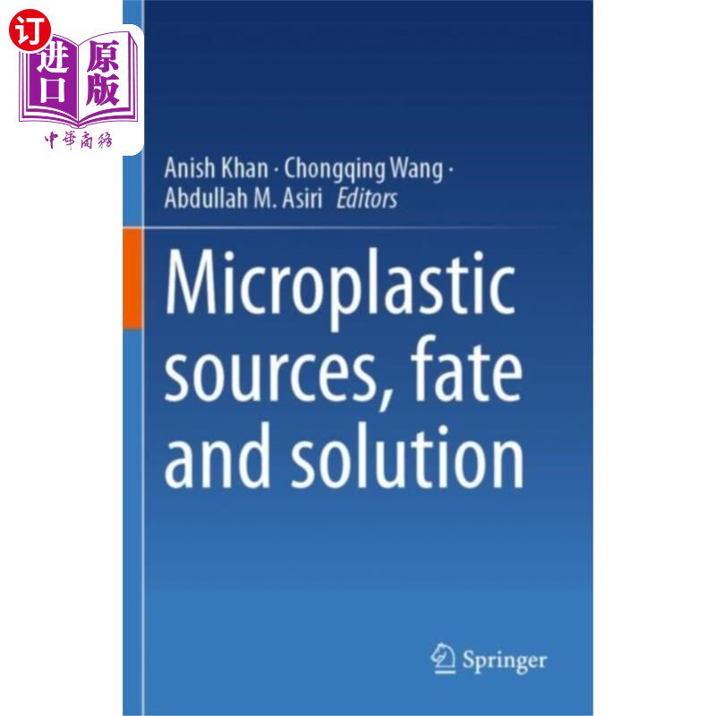 海外直订医药图书Microplastic sources, fate and solution 微塑料的来源、命运与解决方案