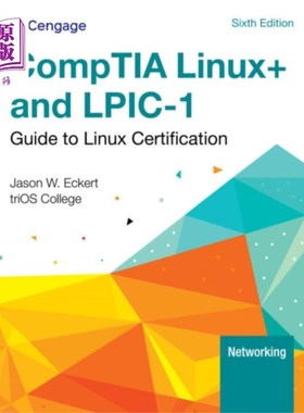 海外直订Linux+ and LPIC-1 Guide to Linux Certification Linux+和LPIC-1 Linux认证指南