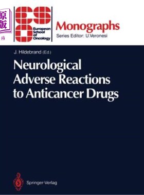海外直订医药图书Neurological Adverse Reactions to Anticancer Drugs 抗癌药物的神经系统不良反应