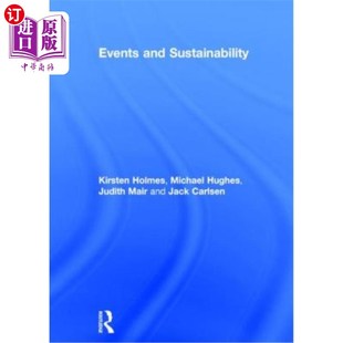 活动与可持续发展 Sustainability 海外直订Events and
