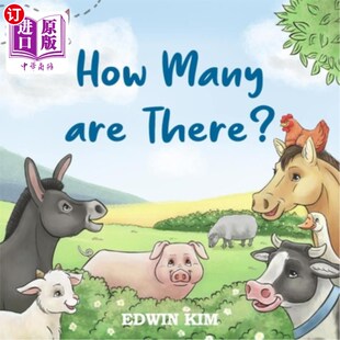 海外直订How Many Are There?: A Fun Interactive Counting Animal Picture Book For Preschoo 有多少人?:一个有趣的互动计